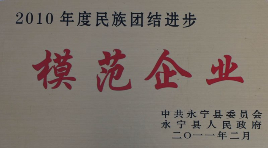 2010模范企業(yè)